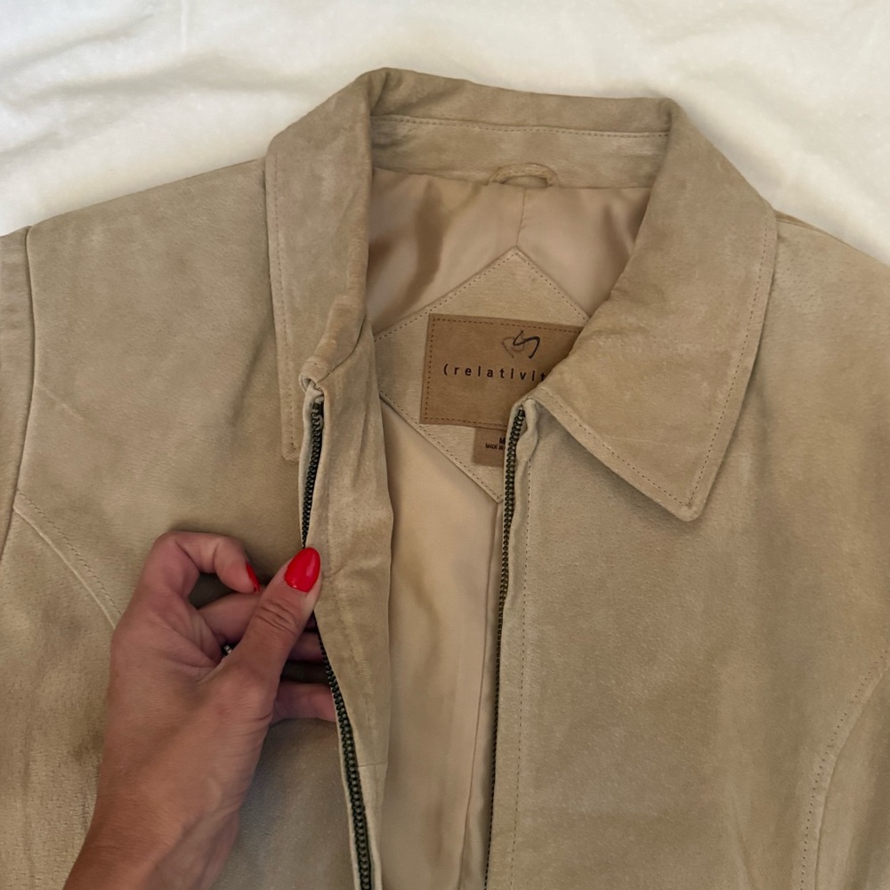 Relativity suede jacket - Picture 3 of 3